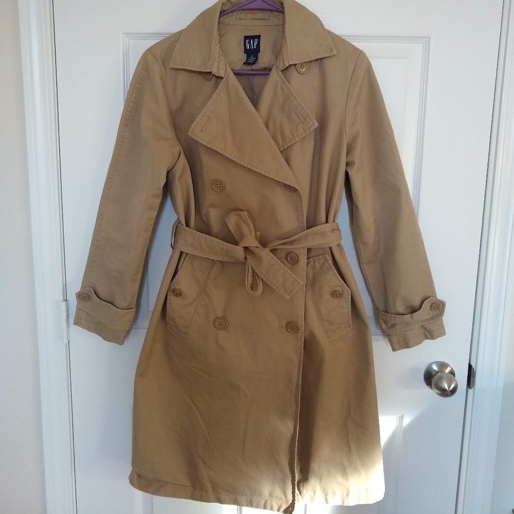 Men's Gap Khaki Trench Coat